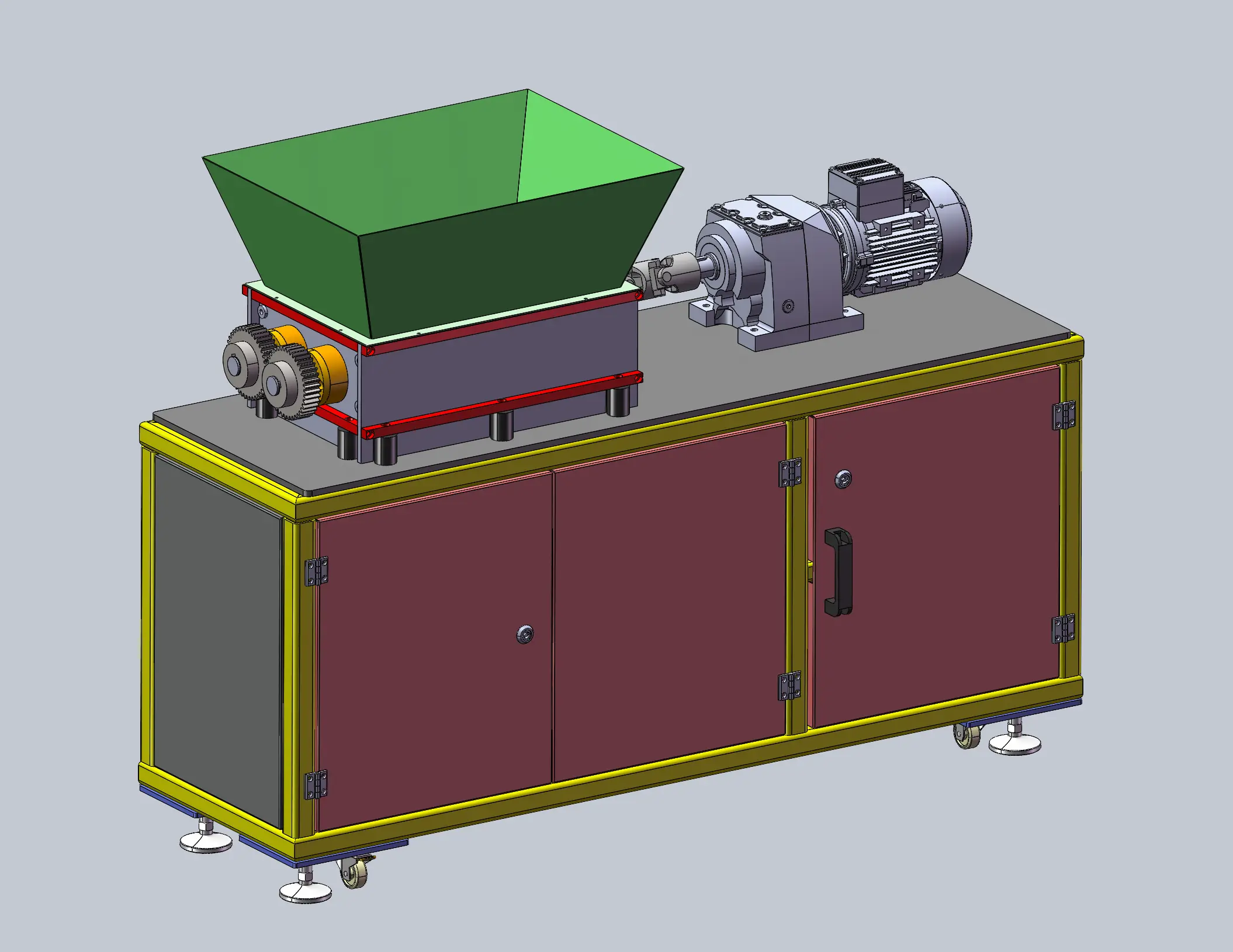 破碎机-3D模型免费下载