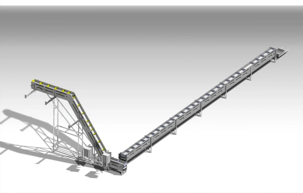 不锈钢组合式输送机-果然酷酷
