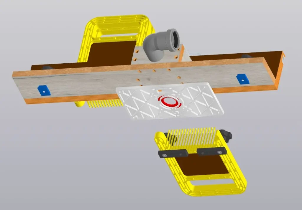 图片[4]-用于Makita RT0700C修边机的紧凑型木工工作台