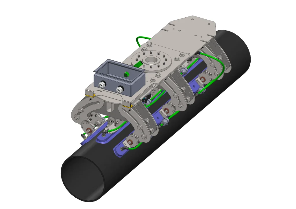 可调节式真空管道吸附夹具-果然酷酷