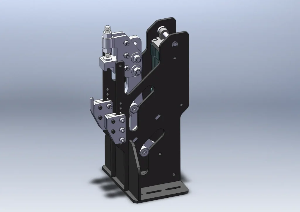 立式气动压紧钳-果然酷酷