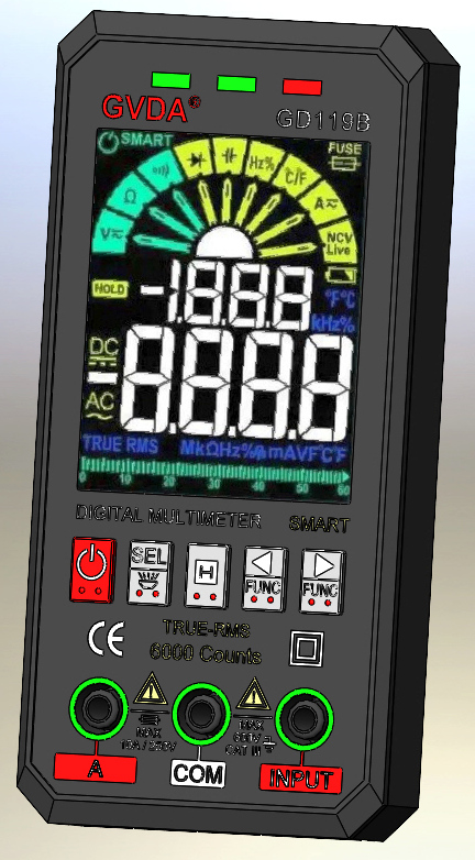 图片[2]-SVDA GD119B万用表三维模型下载