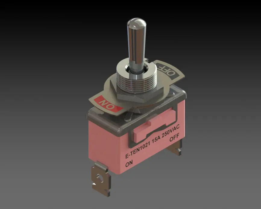 Desliga KN-1021手动开关模型下载