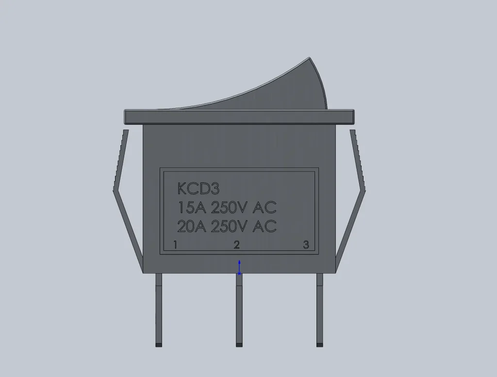 图片[3]-KCD3-102N船型开关模型下载
