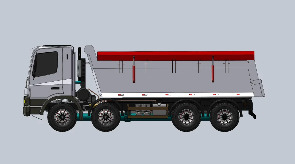 图片[2]-Scania P420带液压盖运输车模型下载
