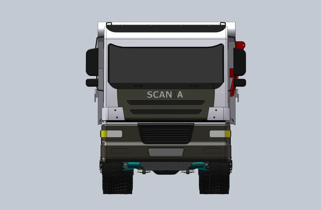 图片[3]-Scania P420带液压盖运输车模型下载