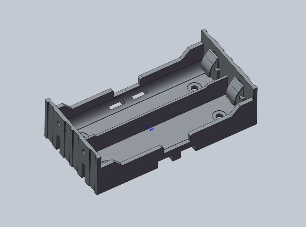 Boitier 2控18650/2 插槽18650电池座-果然酷酷