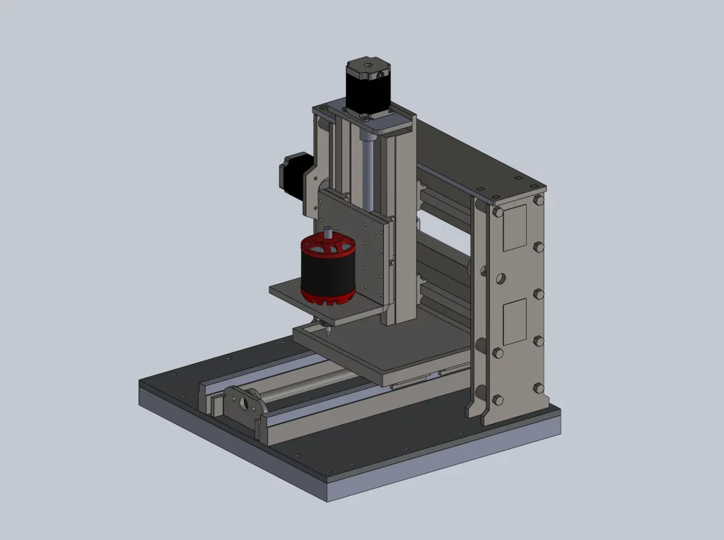 迷你数控铣床-果然酷酷