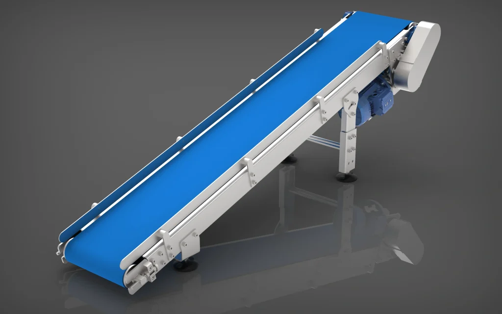 包装机取料皮带输送机-果然酷酷