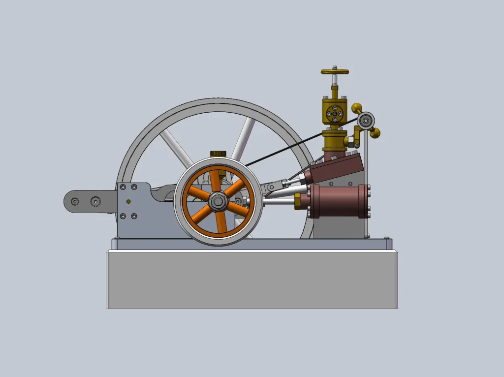 图片[4]-曲轴式蒸汽机3D模型下载