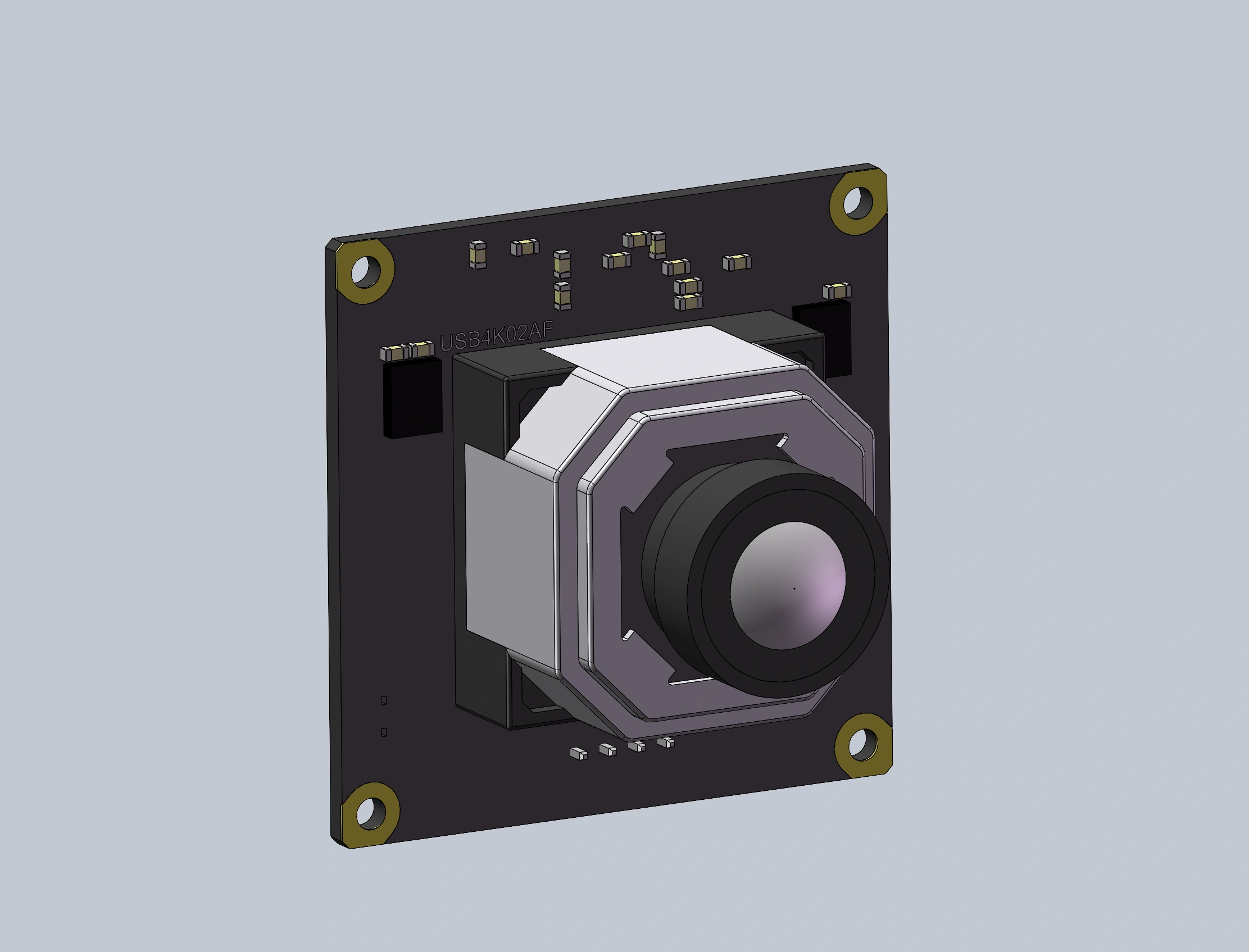 SVPRO 4K自动对焦USB摄像机模块模型下载